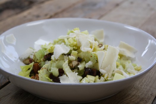 Celery Salad with Dates, Almonds, and Parmesan 2